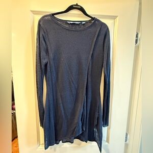 Simply Vera Vera Wang Midnight Blue Top